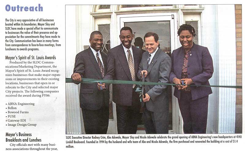2008: Grand Opening of ABNA Headquarters